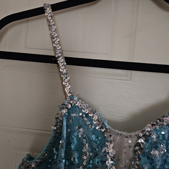 Women/Teens Sparkling Blue Princess/Fairy/Ballet Costume - Picture 7 of 13